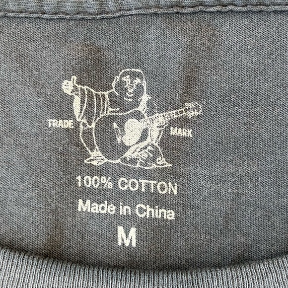 True Religion Women’s Americana Tee Shirt‎ Short Sleeved Size Medium - Picture 6 of 10